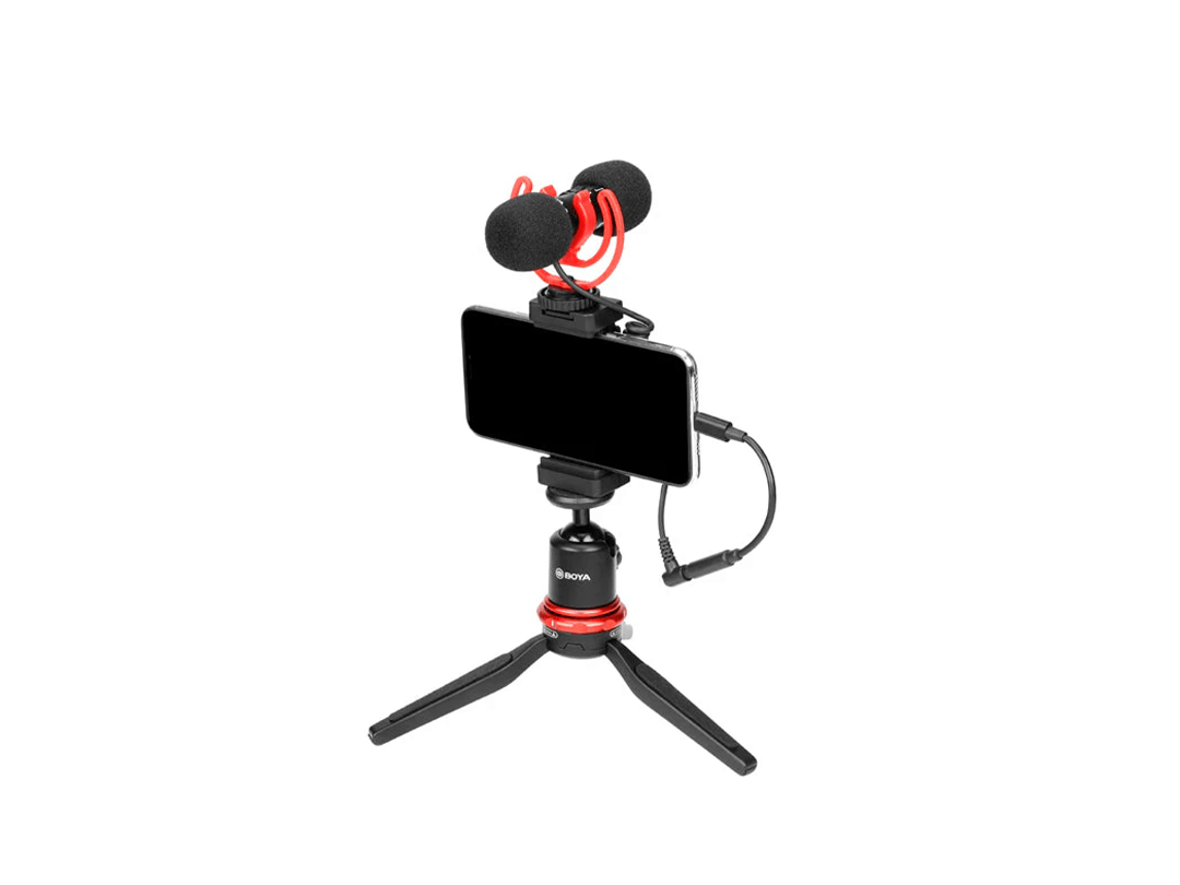 Boya BY-MM1 Pro Dual-Capsule Condenser Microphone in Qatar Boya BY-MM1 Pro Dual-Capsule Condenser Microphone in Qatar